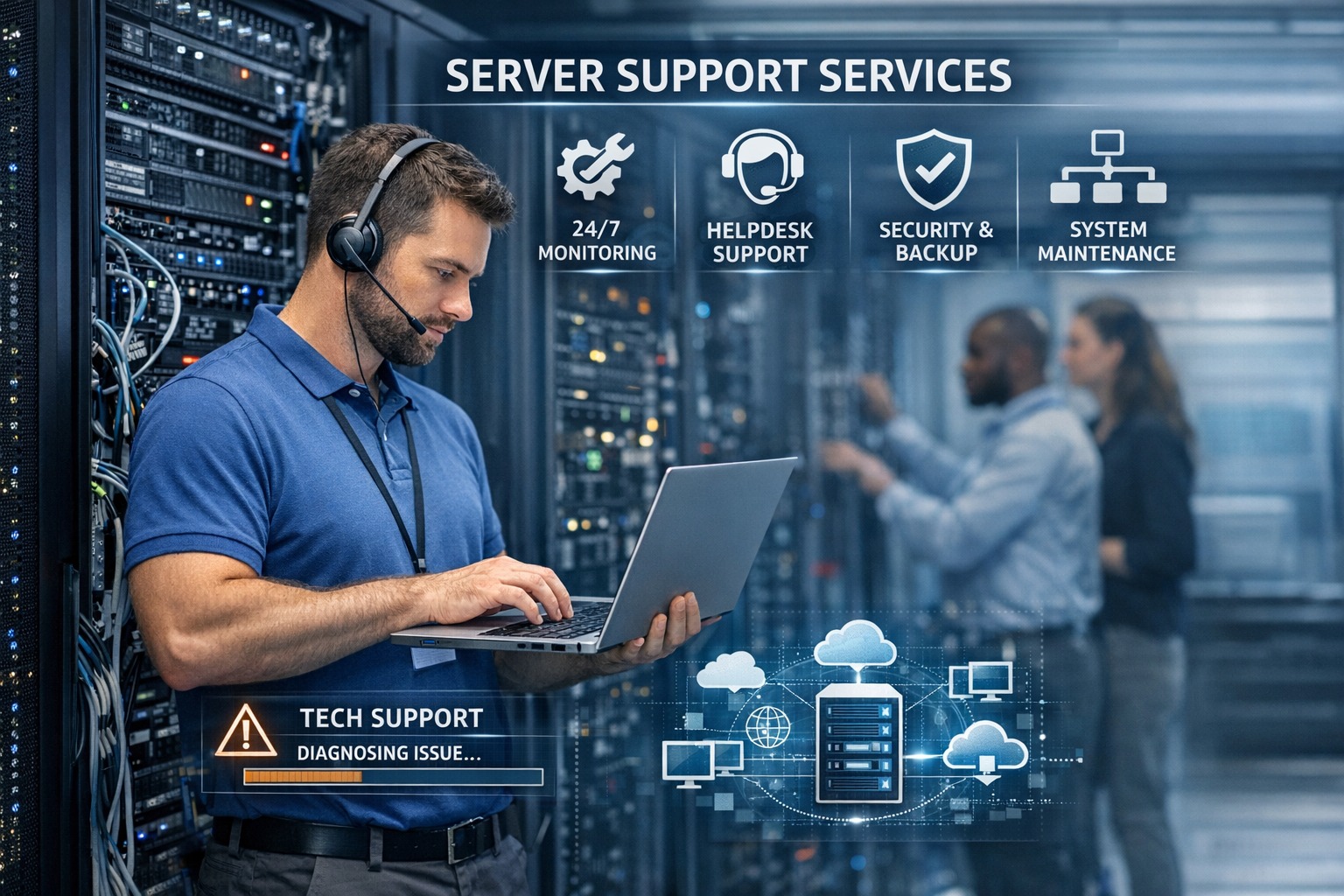 Real Solutions for the Server Risks