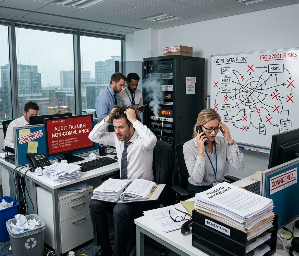IT compliance problems causing audit concerns and operational risks for a Las Vegas business