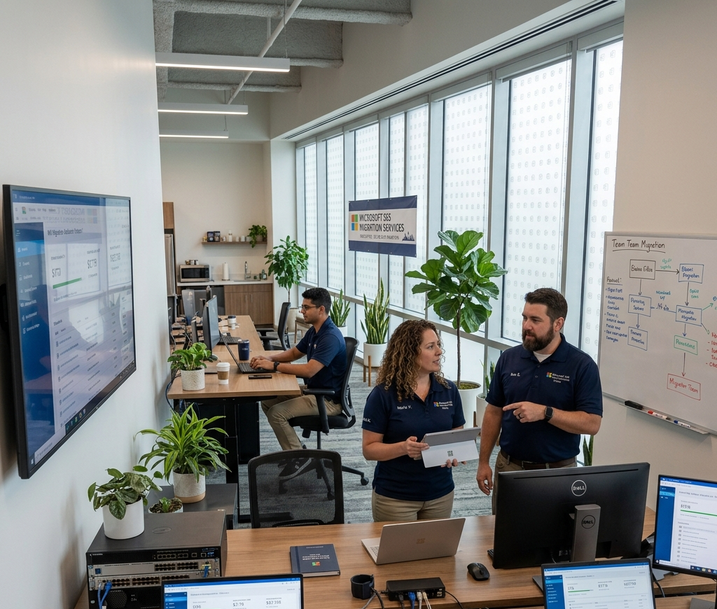 Local IT professionals performing a secure Microsoft 365 migration for a Reno business.