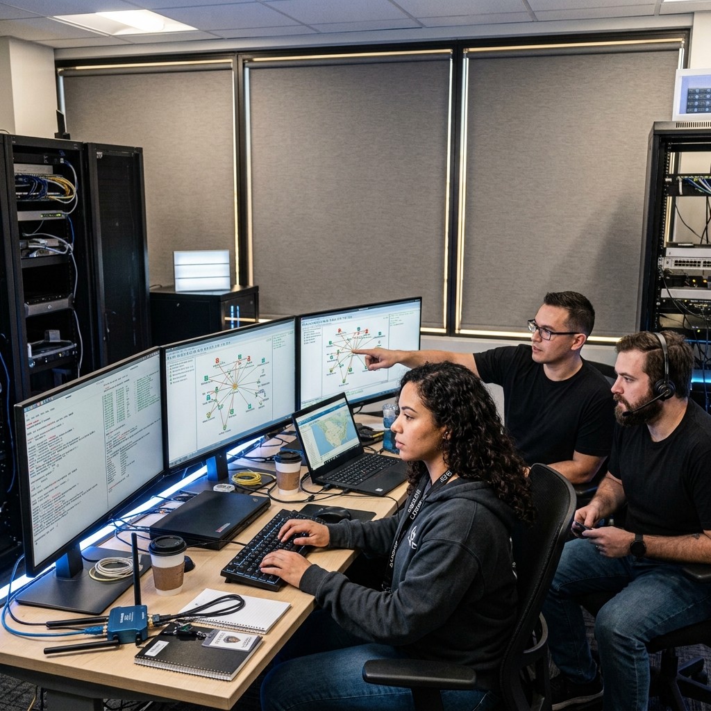 IT security professionals conducting network penetration testing.